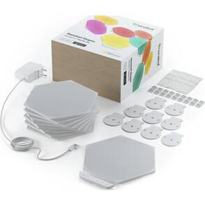 Nanoleaf-Shapes-Hexagon-Starter-Kit-9er-Pack-Beleuchtungspanel-100-lm-Mehrfarbig-01