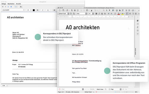 delta-project-korrespondenz