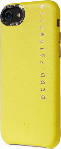 Decoded-Leder-Backcover-iPhone-SE-2022-Gelb-01.