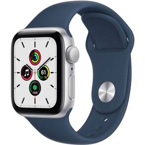 DEMO-Apple-Watch-SE-GPS-2020-40-mm-Aluminium-Silber-Sportarmband-Abyssblau-01