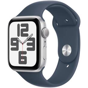 Apple-Watch-SE-GPS-44-mm-Aluminium-Silber-Sportarmband-M-L-Sturmblau-01