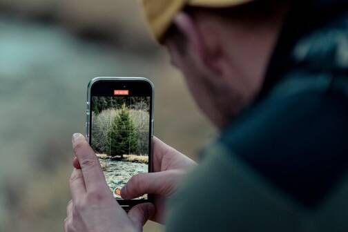 iPhone produziert beste Filme drinnen und draussen Mit iPhone Video aufnehmen in der Natur